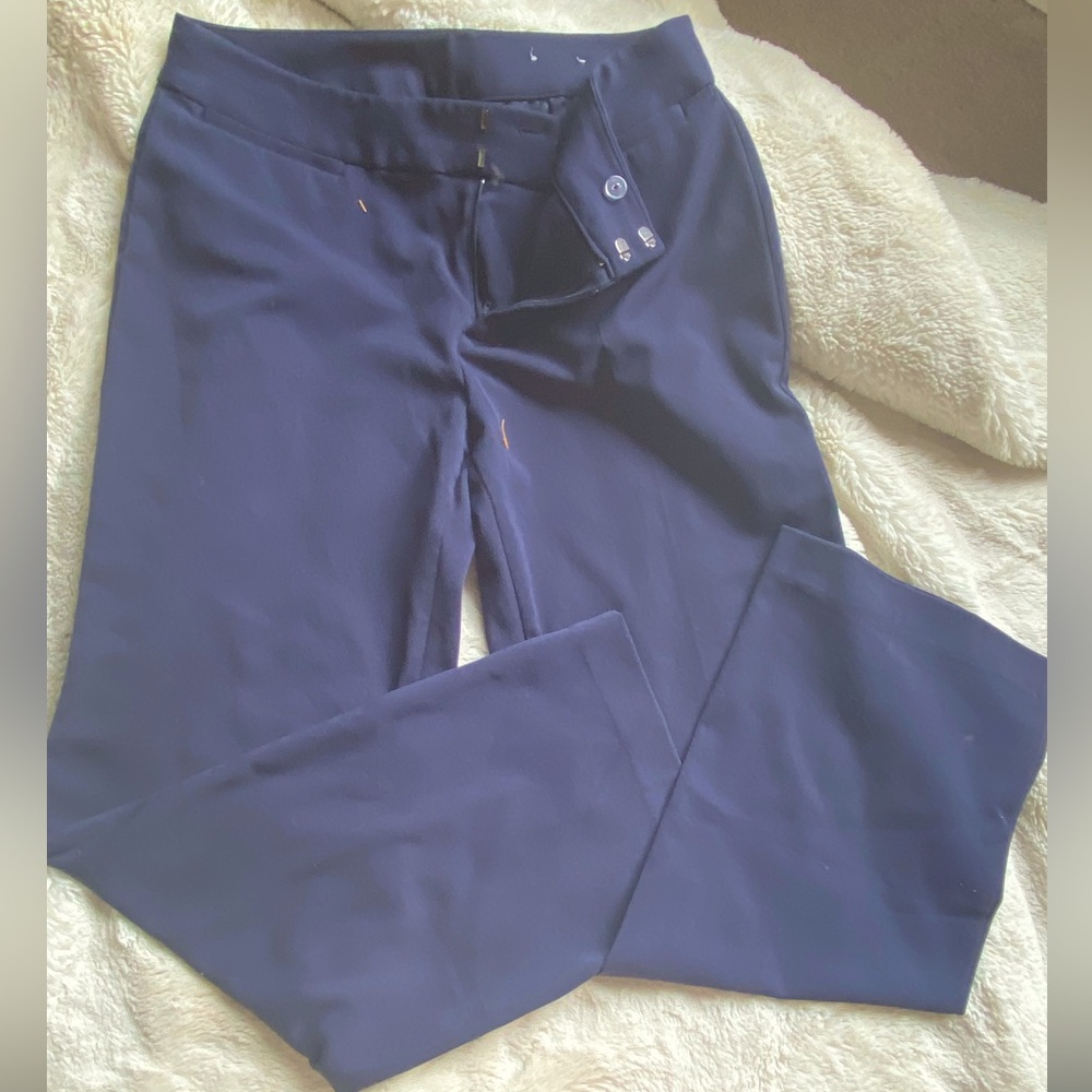 Christopher & Banks Wide Leg Navy Pants
